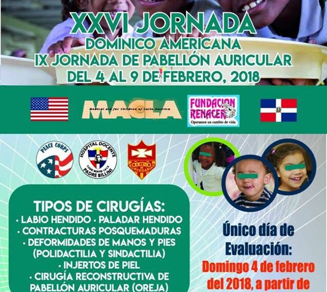 Anuncian jornada de cirugías gratuitas para malformaciones congénitas