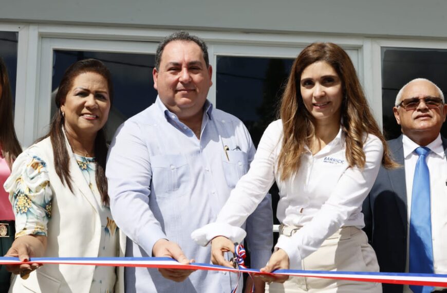 SNS y Barrick Pueblo Viejo inauguran Centro de Primer Nivel Zambrana, en Sánchez Ramírez